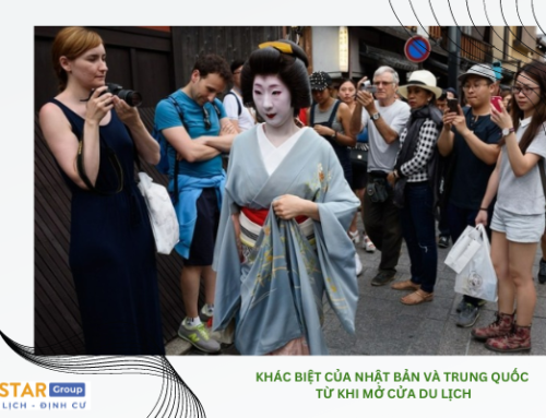 KHÁC BIỆT CỦA NHẬT BẢN VÀ TRUNG QUỐC TỪ KHI MỞ CỬA DU LỊCH